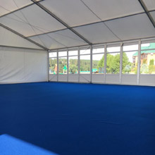Tent floors PVC